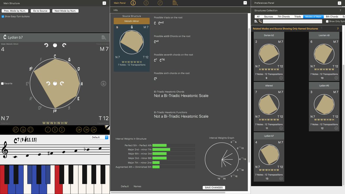 mDecksMusic's tweet image. This what a Lydian b7 scale looks like in Tessitura Pro.
#ScaleAndModes #scale #MusicScale #MusicEducation 
itunes.apple.com/us/app/tessitu…