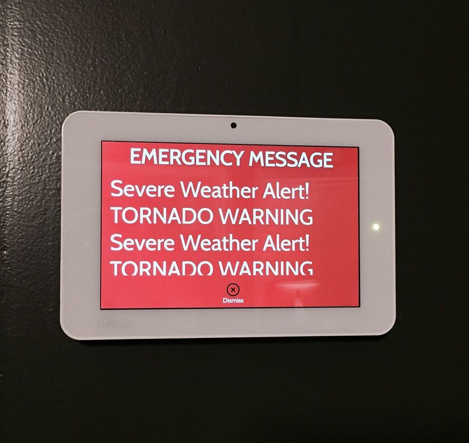 acadiansecurity's tweet photo. With hurricane season upon us, do you have a plan for when severe weather approaches? Our alarm panels notify you of every weather change -- even when the power is out. #GetAGamePlan #HurricanePrep https://t.co/FannOKkUCq