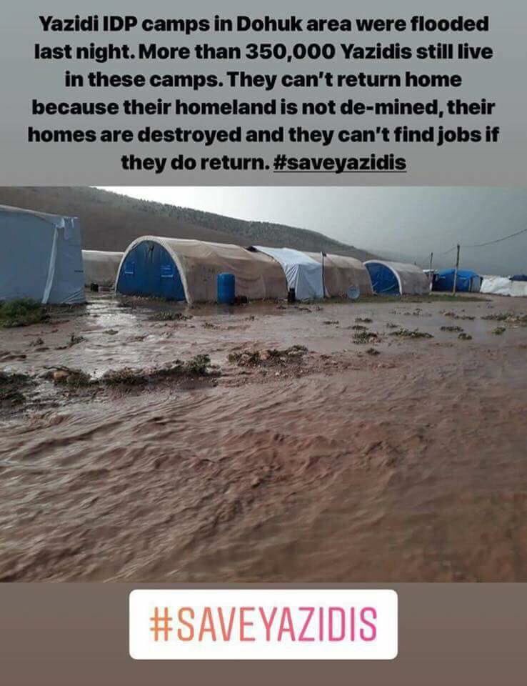 BrimFarhan's tweet photo. #Yazidis #Storm #Iraq #Kurdistan #Genocide #Homeless #BreakingNews #StopGenocide #Yezidis https://t.co/wIsftD1ZzD