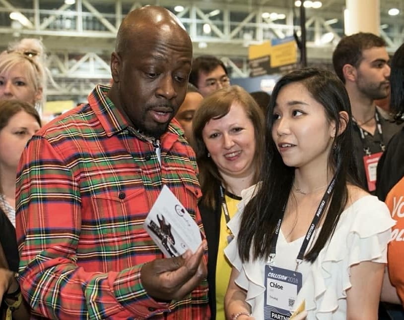 trinalogeffects's tweet photo. It's our pleasure to introduce Trinalog Effects Station to @wyclef @CollisionHQ 
#trinalog #effectsstation #wyclef https://t.co/XJqOhuRWDs