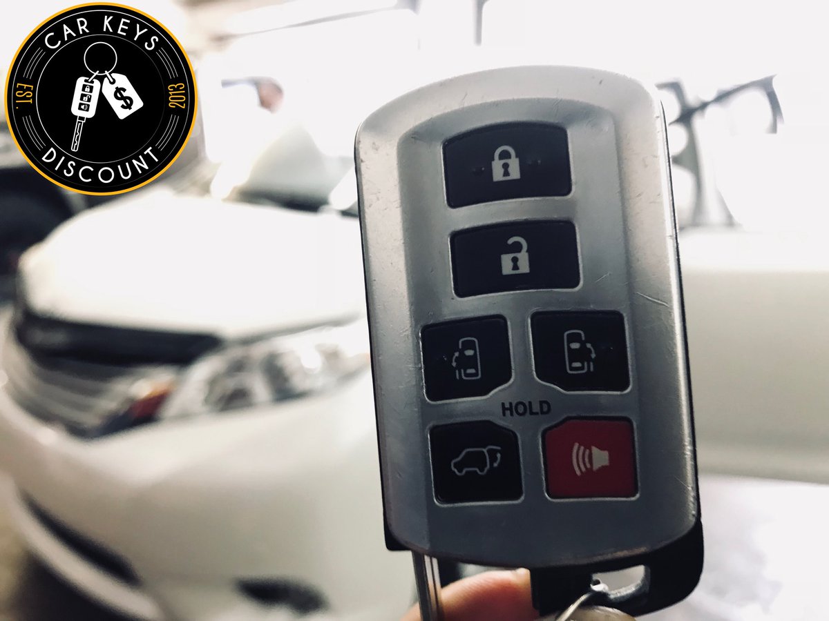 CarKeysDiscount's tweet photo. Toyota Sienna Smart Keyless 📍 /\/\obile Locksmith Service Dade🌴Broward 🚨 We come to you 👌☎️305.785.3399 -
-
-
-
-
#autolocksmith #carkeys #carkeysdiscount #carkeyspecialist #carkeyreplacement #carkeyslocksmith #pushtostart #remotekey #smartkey #smartkeylessentry #keylessent https://t.co/qf2zzcgFcK