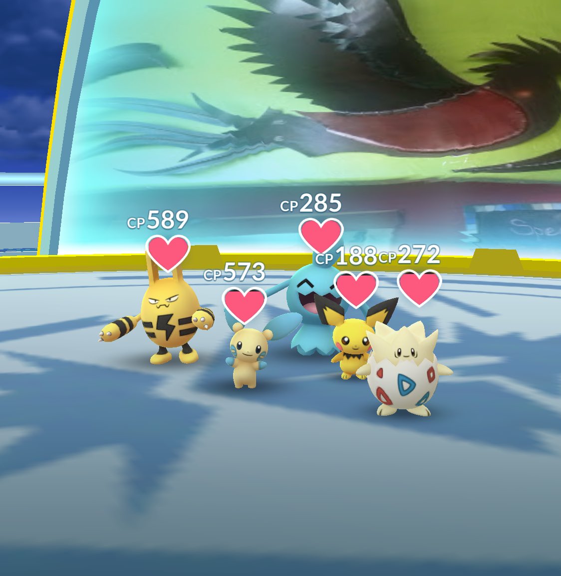 ArcticAshlea's tweet image. THE YOUNGLINGS! #themegyms #pokemongo #teaminstinct @totalmonsense