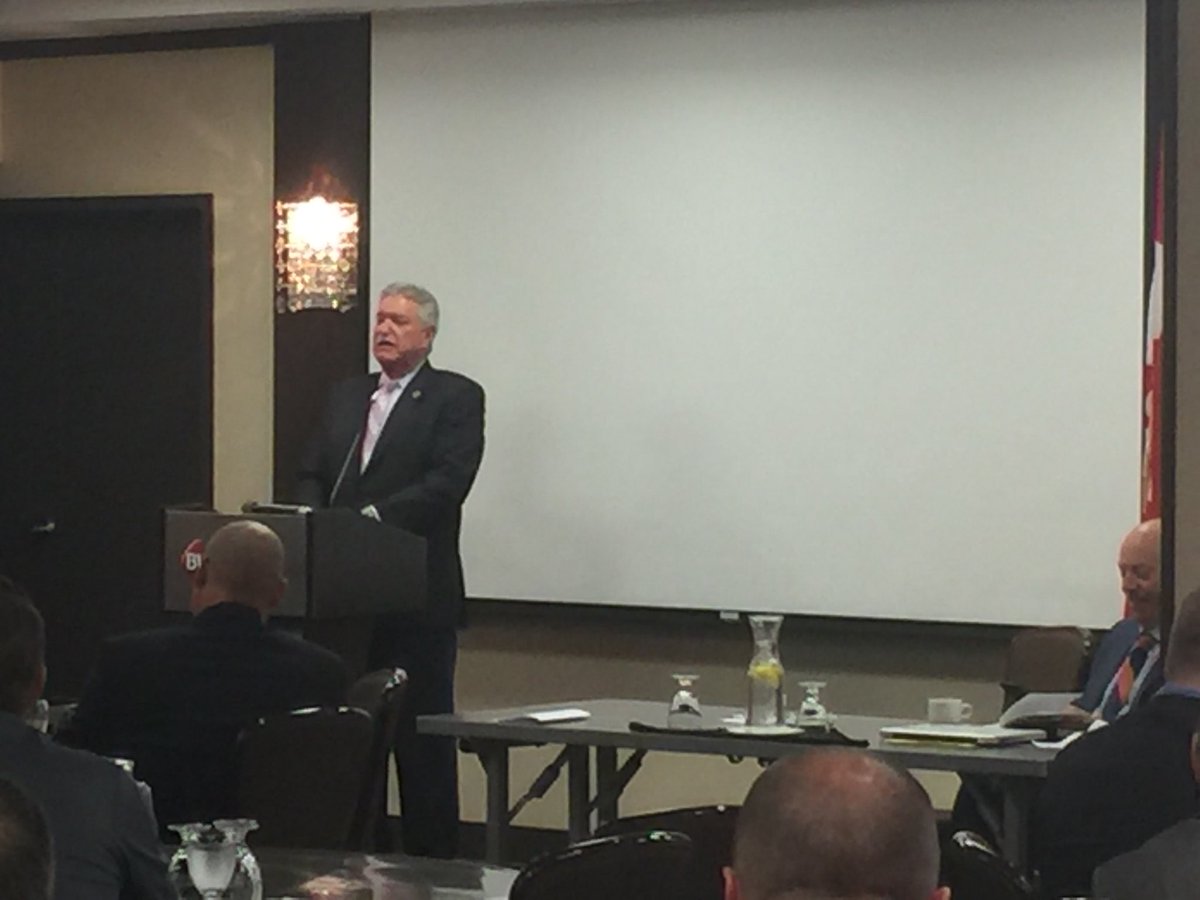 IAFF4739's tweet photo. @AlbertaFFA conference this week. Pleased to hear from @IAFFNewsDesk General President Harold Schaitberger. https://t.co/T3FA0QmIwx