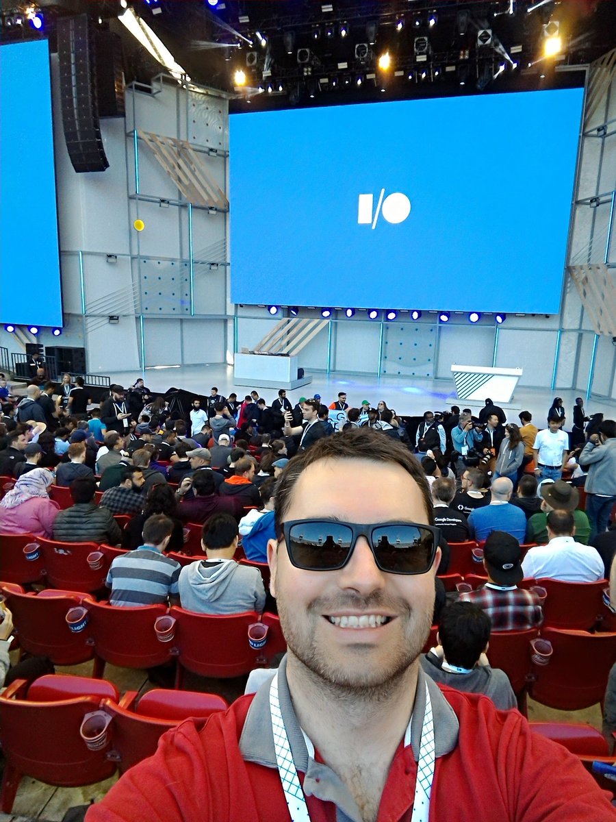 jlandure's tweet photo. What about the big announcements #IO18 ? #AI everywhere, #Assistant improvements, #AR reloaded, #Firebase features, #Lens addons? Keynote in 45min ✌ 
#makegoodthings https://t.co/PaN3djKlgC