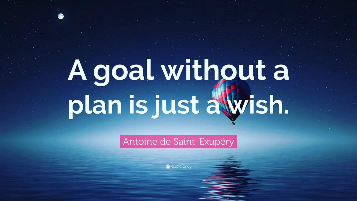 makeITweb's tweet photo. A goal without a plan is not really a goal… It's just a wish! What are your goals for 2018?
#planning #plan #planneraddict #inspiration #mindset #creativity #leadership #motivation #careermoves #businessmindset #business #success #mindset https://t.co/NU0tfPtJ4D