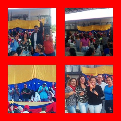 ebn_la's tweet photo. Hoy,  el  gremio educativo presente, en la juramentación de los  candidatos de la patria.  Con el equipo de Campaña Sra  Estela Lugo @carcast02  @JauaMiranda     #VenezuelaVotaEl20M @Gracejcj @MPPEDUCACION https://t.co/jhLbljR9rG