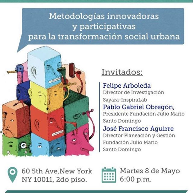 InspiraLab's tweet photo. Hoy también compartiremos escenario en un lunes-martes de ciudad New York #smartcities #newyork #lunesdeciudad #cafédeciudad https://t.co/S3Vy4iqDHW https://t.co/CcSr5To5Di