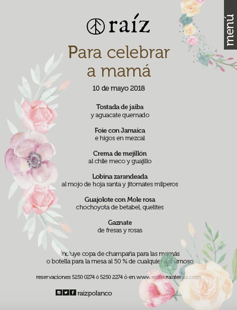 raizpolanco's tweet photo. Tenemos todo listo para el #10deMayo
#SpecialMenu #EnPolanco https://t.co/0zzsjAHTqG