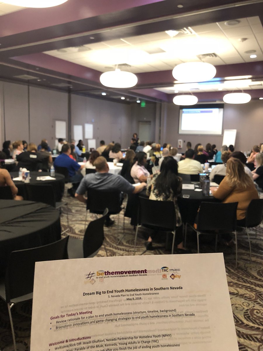 arashG40's tweet photo. So happy to be Dreaming Big in Southern Nevada to innovate game changing solutions for homeless youth!! #nphy #bethemovement #SandsCares #YouthHomelessness https://t.co/VzU0Kllw8T