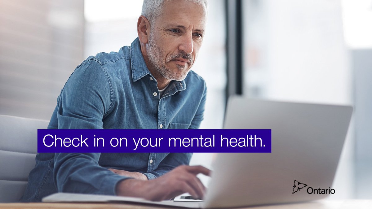 ONThealth's tweet photo. As @CMHA_NTL writes, in order for #MentalHealth to thrive, we all need a good sense of self, purpose, contribution, hope, resilience and belonging. Take this quiz to see where you stand in all these areas: https://t.co/ZuebyjFMRq #MentalHealthWeek #GetLoud https://t.co/Qd7AQuC0Uq