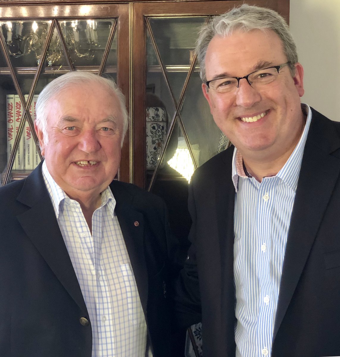 duncanwoodtv's tweet photo. Cracking day in London town chatting to former #YTV gameshow legend Jimmy #Tarbuck #WinnerTakesAll and former @itvcalendar reporter @richardm56 all for our #50th birthday in July! Watch this space! https://t.co/NbhEqX2ytd