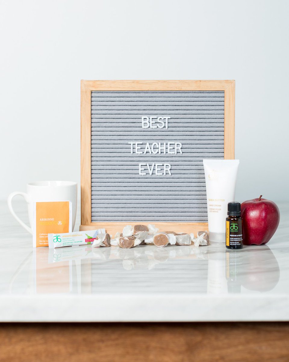 They say teaching is a work of the heart and we're so thankful for all the teachers out there whose limitless passion inspires and shapes the minds of our future generation. Happy Teacher Appreciation Day! bit.ly/2HZnNij #TeacherAppreciationDay #Arbonne