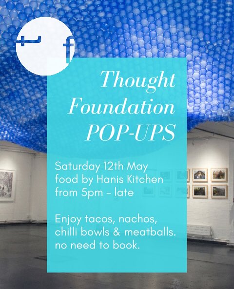 We love supporting the people who support us! <a href="/thoughtfound/">thoughtfound</a> are having night time events. This Saturday they will be opening late with food from Local trader <a href="/HanisKitchen/">Hani's kitchen</a>! Also be having a #Eurovision #party. So come and support #localbusinesses and have a gay old time!
