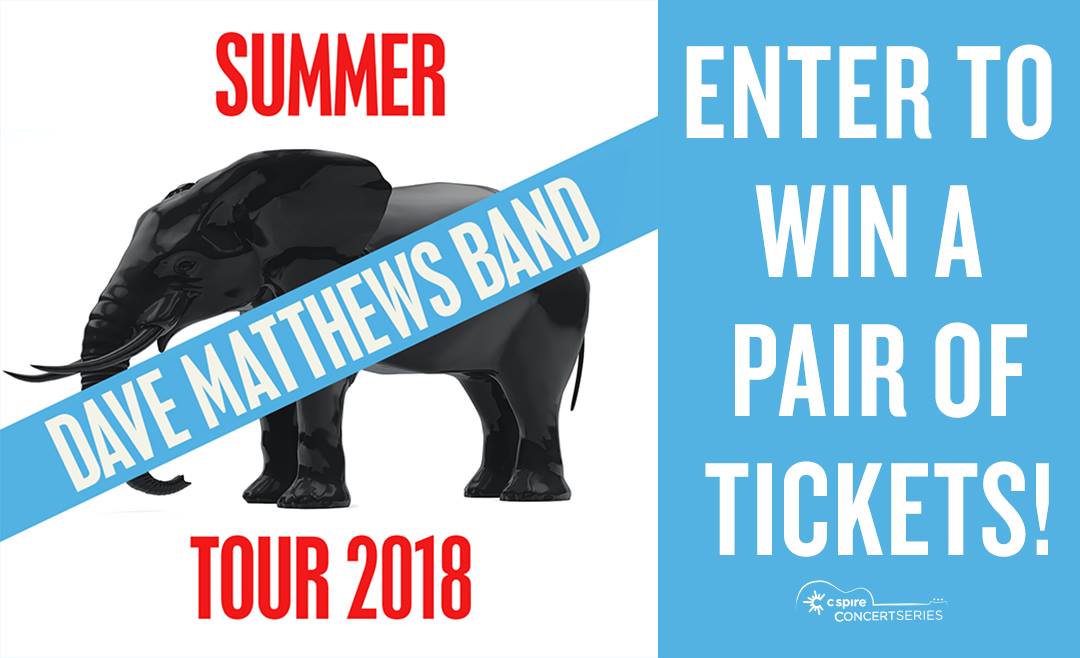 BrandonAmpMS's tweet photo. GIVEAWAY TIME! Enter to win a pair of tickets to see @davematthewsbnd at the Brandon Amphitheater in Mississippi on May 29! 
Enter here: https://t.co/zpokFPp1pF https://t.co/nSg38ojA0W