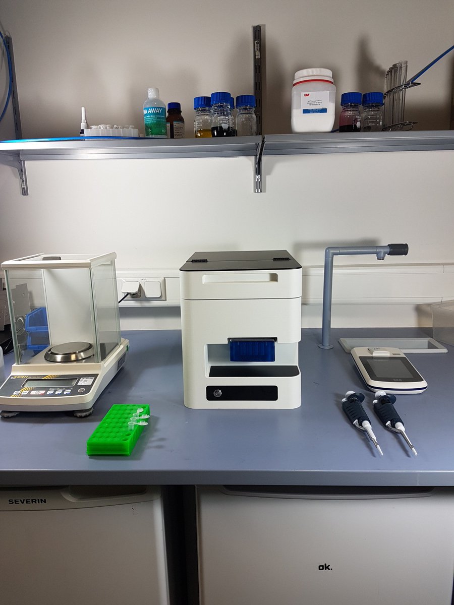 kilobaser_dna's tweet photo. Great news! Check out the first pictures of our new pre-series Kilobasers!😍
 Kilobaser will soon be available for first test customers.
#biotech @liaonet @RebelBio https://t.co/N7LN6YHDA8