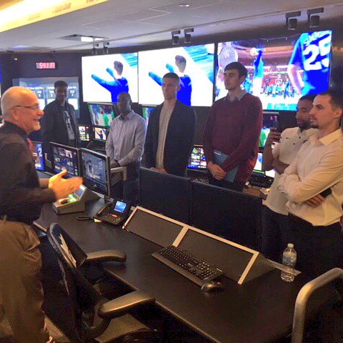 nbagleague's tweet photo. The #NBAGLeague took over the @NBA League Office on Monday for the #CareerCrossover Job Shadow Program! https://t.co/VZIfBbZ6gM
