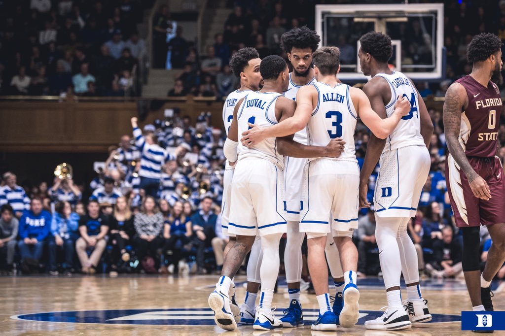 DukeMBB's tweet photo. Whole Starting 5 got the invite to the NBA Draft Combine. Only 69 spots for 236 players who filed for early entry on top of all the seniors coming out. 

#DukeintheNBA 🔵😈 https://t.co/ojTVlcbm5w
