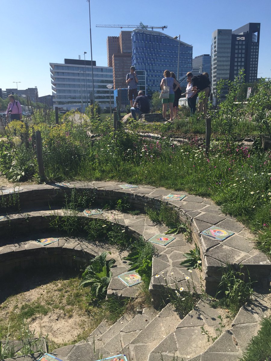 What a nice green cycling day with <a href="/KasperSpaan/">Kasper Spaan</a> from @Rainproof020 and the people from #perfect_eu in Amsterdam
