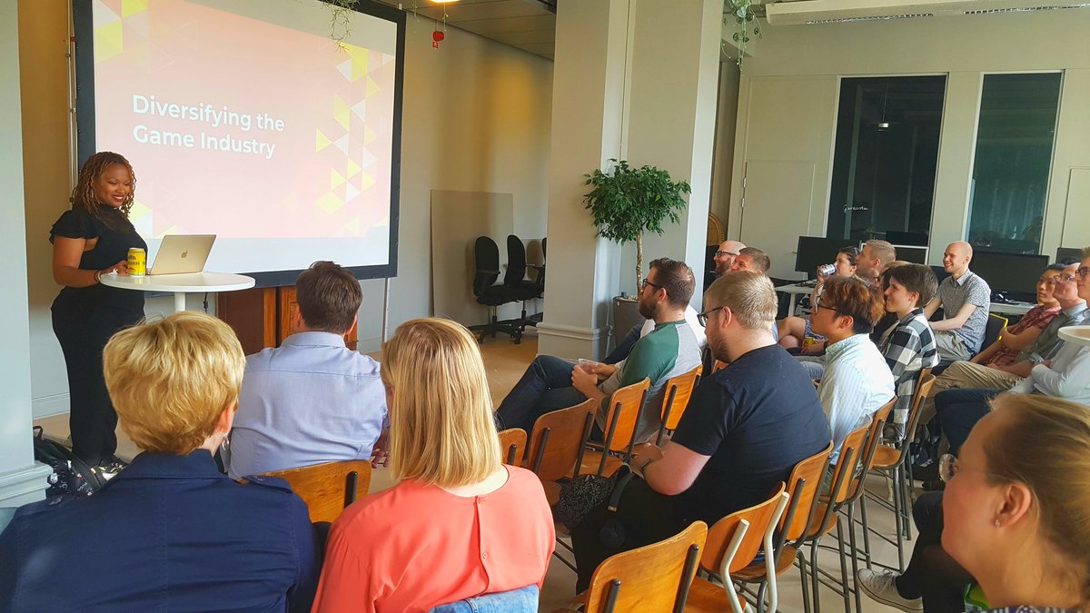 Dynabyte's tweet image. Tonight we have Lisette Titre-Montgomery @zette16 with us talking about how to Unlock Innovation and Growth Through Diverse Development Teams. A really interesting topic that is very relevant to us!