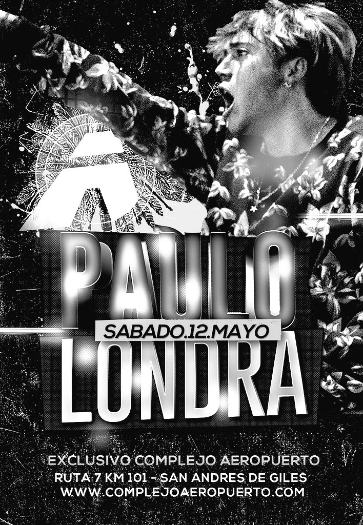 AeroComplejo's tweet photo. Martes de entradas🎟🎫 Gratiiiis 

Dale RT RT RT RT RT RT RTO RT RT RT RT RT a la foto y participas del sorteo 

#PauloLondra #Eltraidorylospibes 
Juntos este sábado 12 de mayo 

Sortearemos el sábado 22 hs 🛬 https://t.co/SUinCSnNhJ