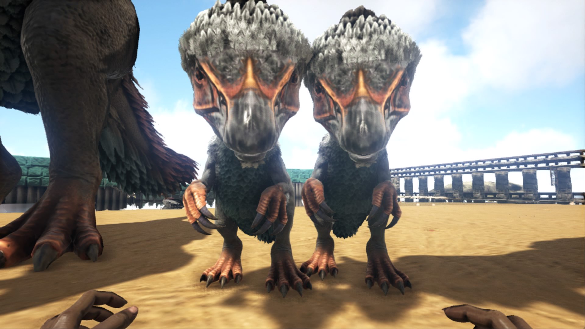 サンユン 1m Ark テリジノサウルス ほんと なんて軽い気持ちでブリを始めてしまったんだろう そう出来心だったんだよ 白黒のテリが居たもんだからテイムしてブリして白黒の強いテリが欲しいと思った そしたら双子でブリ始めたのが１８時でry
