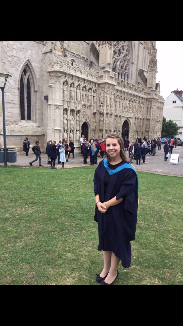 @OpenUniversity Happy #OUCharterDay - my proudest moment was graduating in 2016 after six years which included a wedding, two babies and two different jobs and a house move. Flexibility was key and I have never been so proud as on my graduation day at  @ExeterCathedral