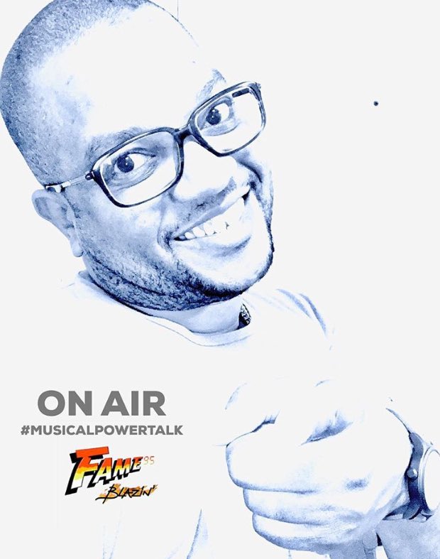 FAME95FM1's tweet photo. Join #Fame95Fm right now as we transform your midday mood with #DayDream.

Turn that dial to the 95 as #Denvo @djdenvo delivers his #MusicalPowerTalk 
#Fame95Fm #Denvo #DayDream #MusicalPowerTalk #fameisonebeatnation https://t.co/VbAAg3HfXm