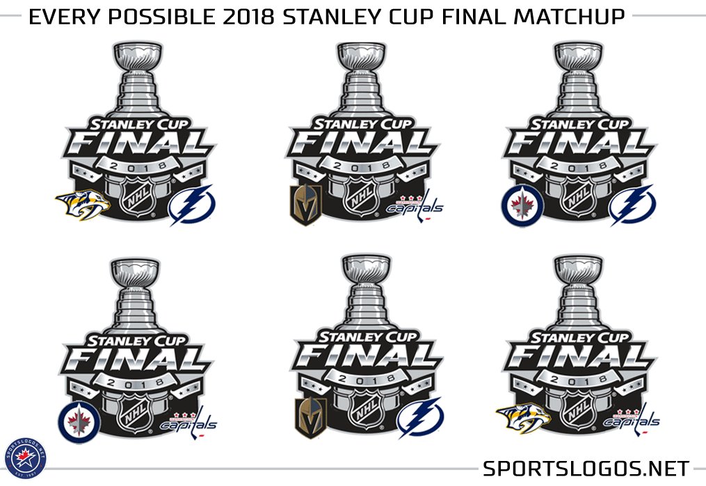 Chris Creamer on Twitter "Six 2018 StanleyCup Final possibilities