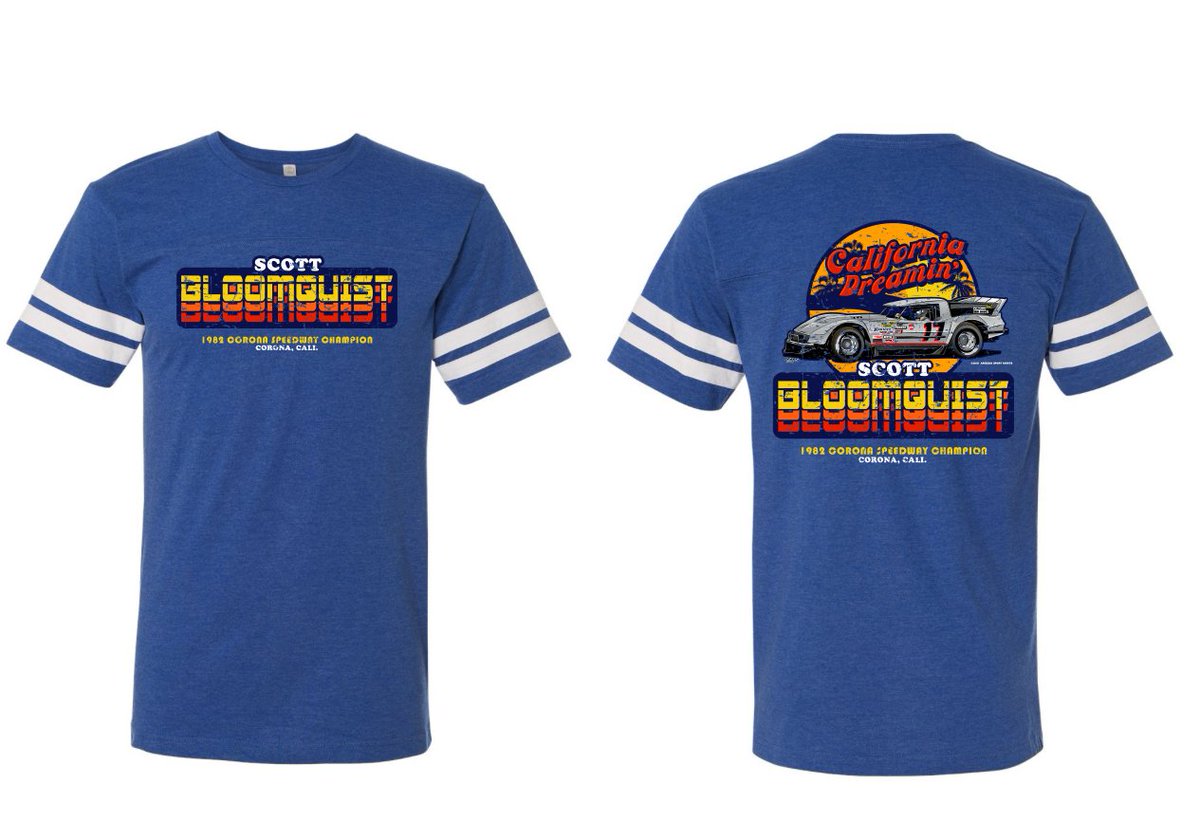 AZ_Shirts's tweet photo. All this nice weather calls for new gear at that track!  Check out the new @Bloomquist_0 designs hitting the site this week! https://t.co/2B1nEfETMZ https://t.co/1gSTGHW9NW