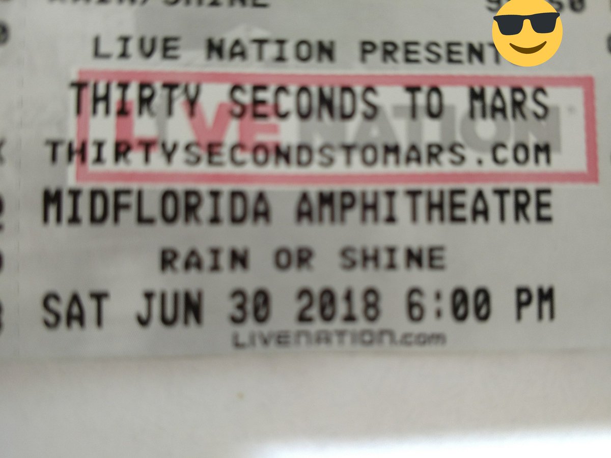 MelissasView's tweet photo. Getting really excited to see you guys again!! #Soon #MonolithTour #countdown 
#30secondstomars https://t.co/LDfOXgmV7o