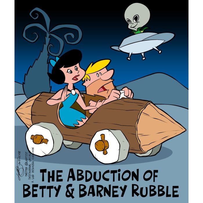 the flintstones barney and betty