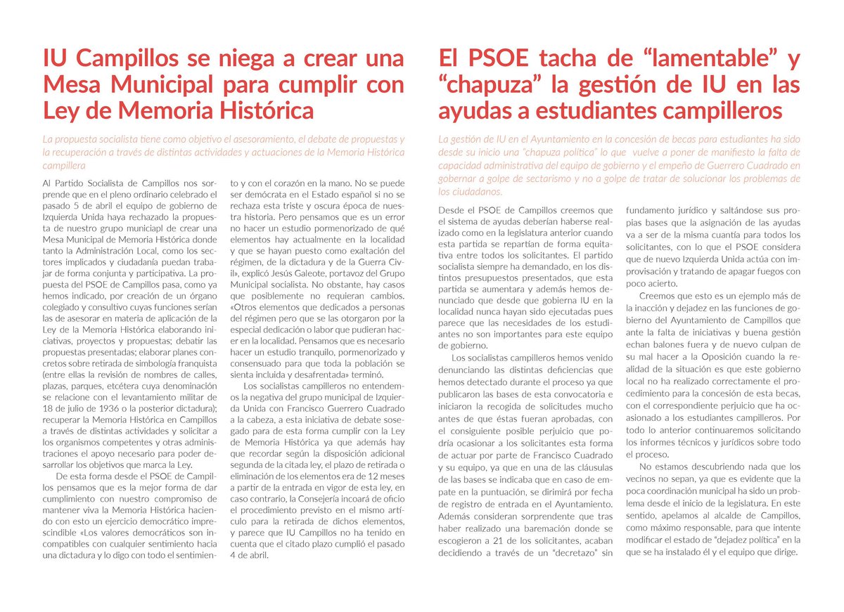 PSOE Campillos tweet media