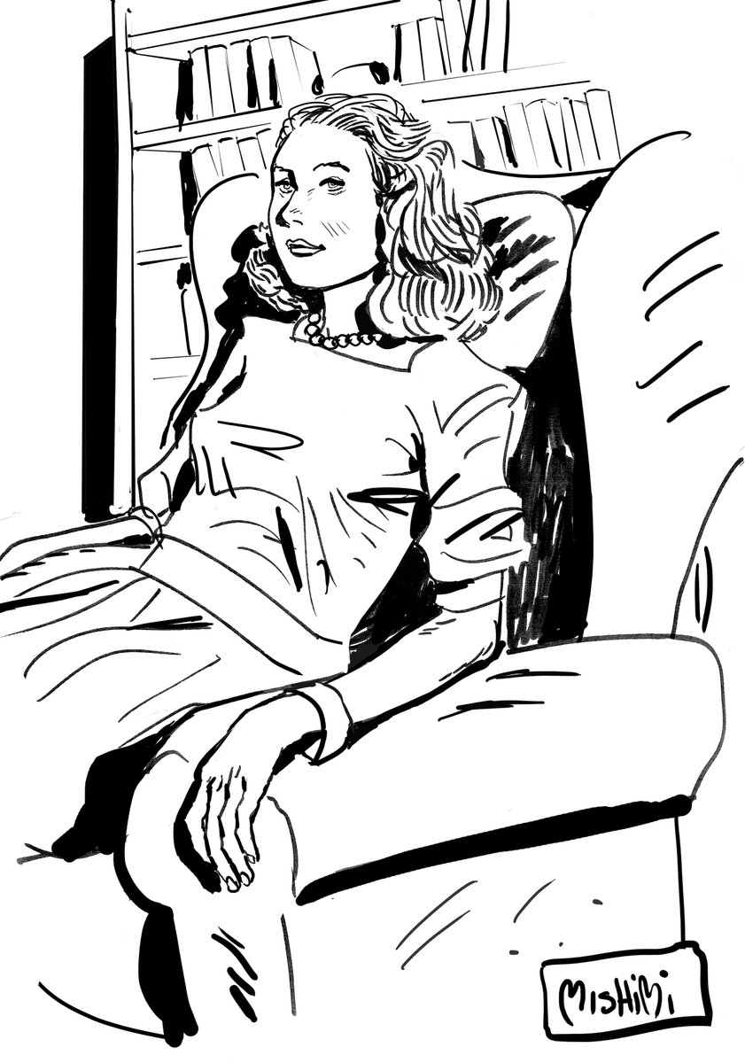worldofmishimi's tweet photo. Character #MarthaGellhorn I need to draw for a #comicbook on #ErnestHemingway I'm currently woking on. #comicart #characterdesign https://t.co/vOrfdig3O0