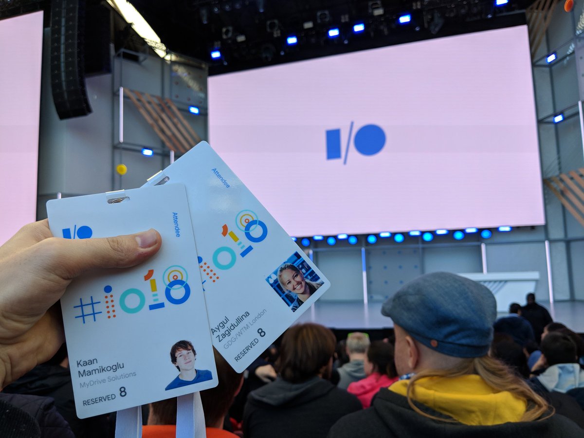 Ready for @Google I/O keynote! Can't wait to hear all the news 🤩 #google #io18