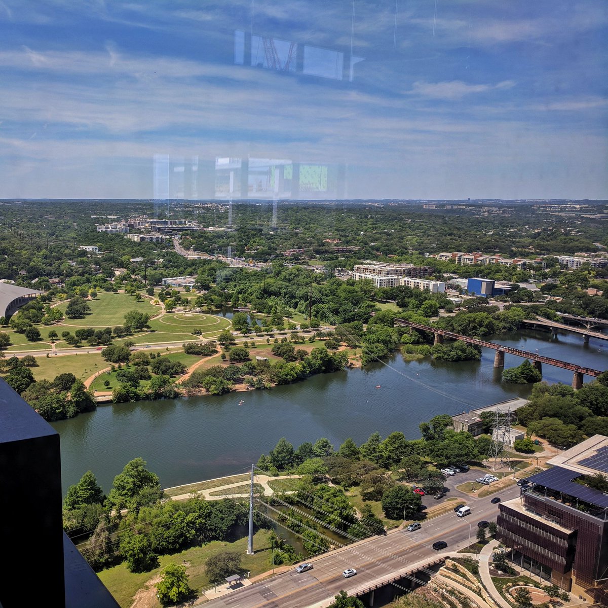 thejaydeleo's tweet photo. The view from @Google #io18extended #Austin https://t.co/LlQCyw6h7g
