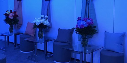 Lutron's tweet photo. We're excited to be at #LFI2018! Stop by #booth2431 to see our experience room. Discover Lutron's latest technologies in human centric lighting & tunable white. In addition, learn more about our #RightEnvironment sweepstakes for a chance to win Caséta. https://t.co/zf763iz82O https://t.co/tXcZrrVQ6g