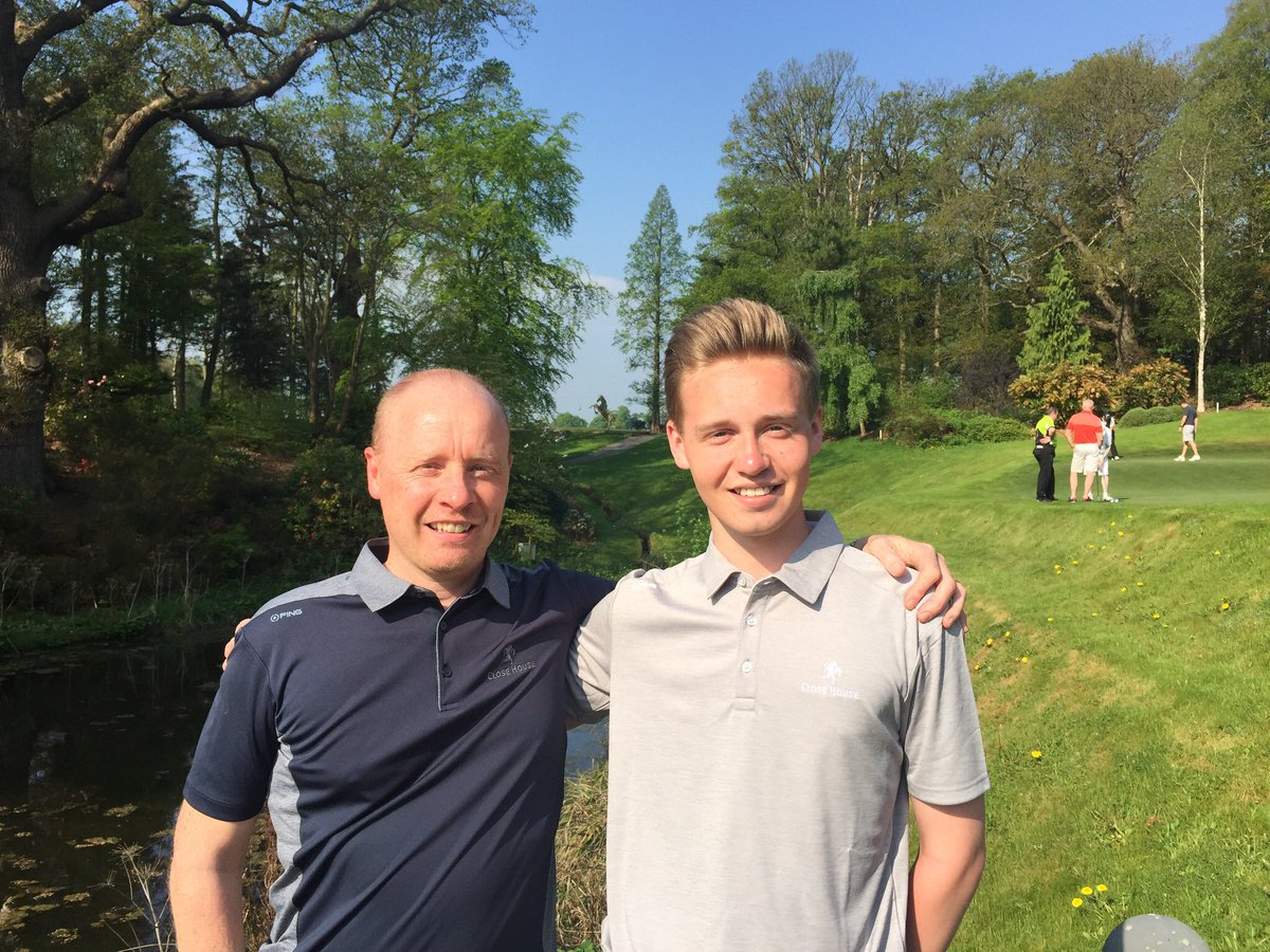toonwrighty's tweet photo. Excellent day @CloseHouseGolf with @WestwoodLee and @only1wrightone. First class golf course and great hosts. Thanks and well done to all involved in organising! 👏🏻👏🏻 https://t.co/aCmpmxQRem