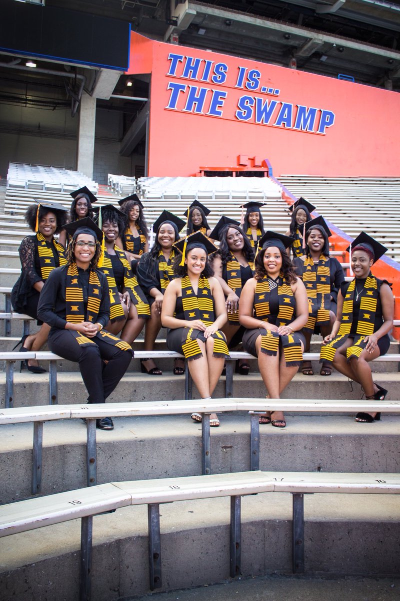 UF_SISTUHS's tweet photo. The UF Chapter of SISTUHS, Inc. would like to congratulate our Spring 2018 graduates on their accomplishment! Know that wherever you go, our love is there with you🎓
#UFSISTUHS #SISTUHSWithDegrees #blackgirlmagic
#SISTUHSWeWillBe #ufgrad #uf18 https://t.co/jsb3Nv4YkZ