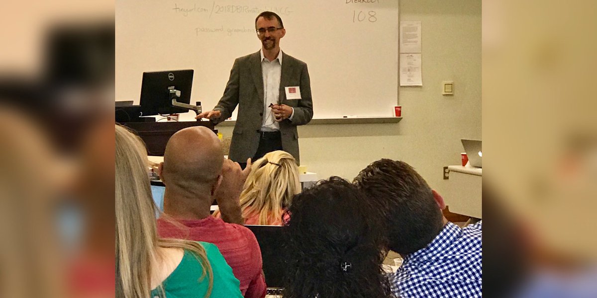 Blueyesalim's tweet photo. Having a bit of a Fan Girl moment at #DBIRWorkshop today listening to and learning from @bpenuel! https://t.co/m2Ny7yRz2Q