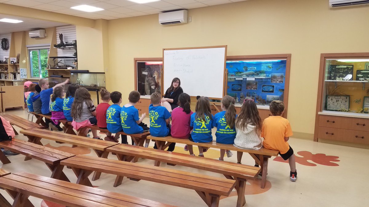 We learned so much about animal habitats at California Woods today!