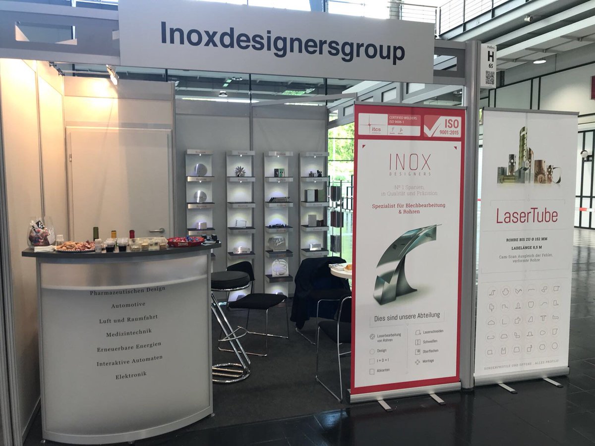 Inoxdesigners's tweet photo. Nuevamente estaremos en una feria industrial. 
Esta vez sera:  @SubconShow + Enginner Expo. 
@AutomechanikaBM,
#LaserTube

Prepárate para visitarnos, Reino Unido del 5 a 7 Junio.

See you soon!!!! https://t.co/SdZ6XEPmtv
