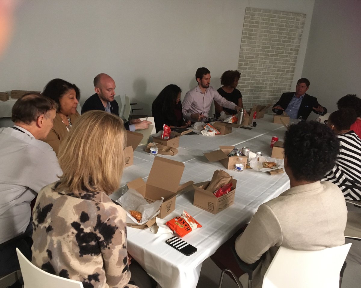 maudlynei's tweet photo. .@Suntimes #OnTheTable lunch kicking off! Civic & Community leaders join #Suntimes management & staff in conversation
#ChicagoCommunityTrust #Working4Chicago #SupportSuntimes https://t.co/6I8j3fxQMW