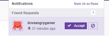 AngryGamer086's tweet photo. I don't know who you are but I really appreciate the support!! 🖤
#Twitch #Fans #LiveStreaming https://t.co/tpWPRjolfX