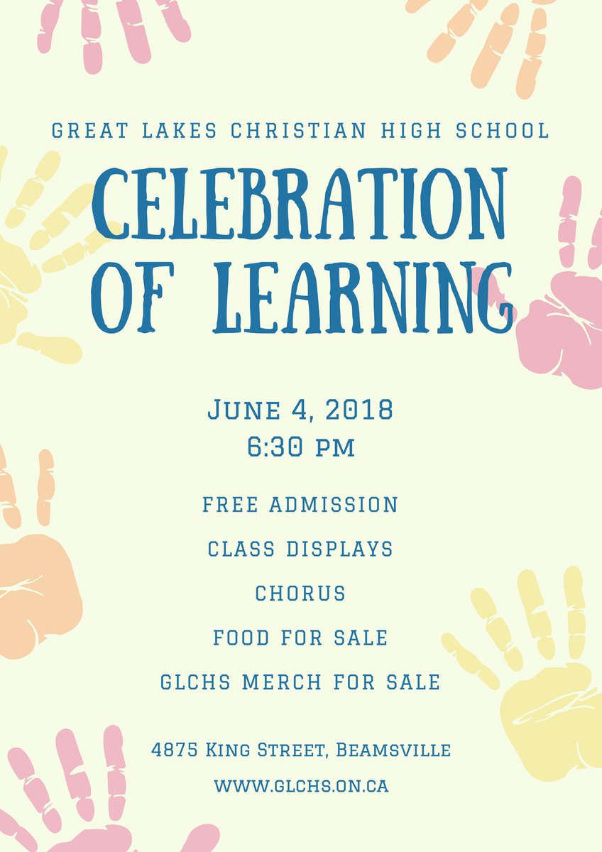 Save the date - Celebration of Learning <a href="/GLCHS/">GLCHS</a>  Monday June 4 
#Beamsville #Niagara <a href="/CherylKeddy/">Cheryl Keddy Scott</a> <a href="/dbrosey/">Don Rose</a> <a href="/noelwalker/">noelwalker</a> <a href="/DianneRintjema/">Dianne Rintjema</a> <a href="/TownofLincolnON/">Town of Lincoln</a>