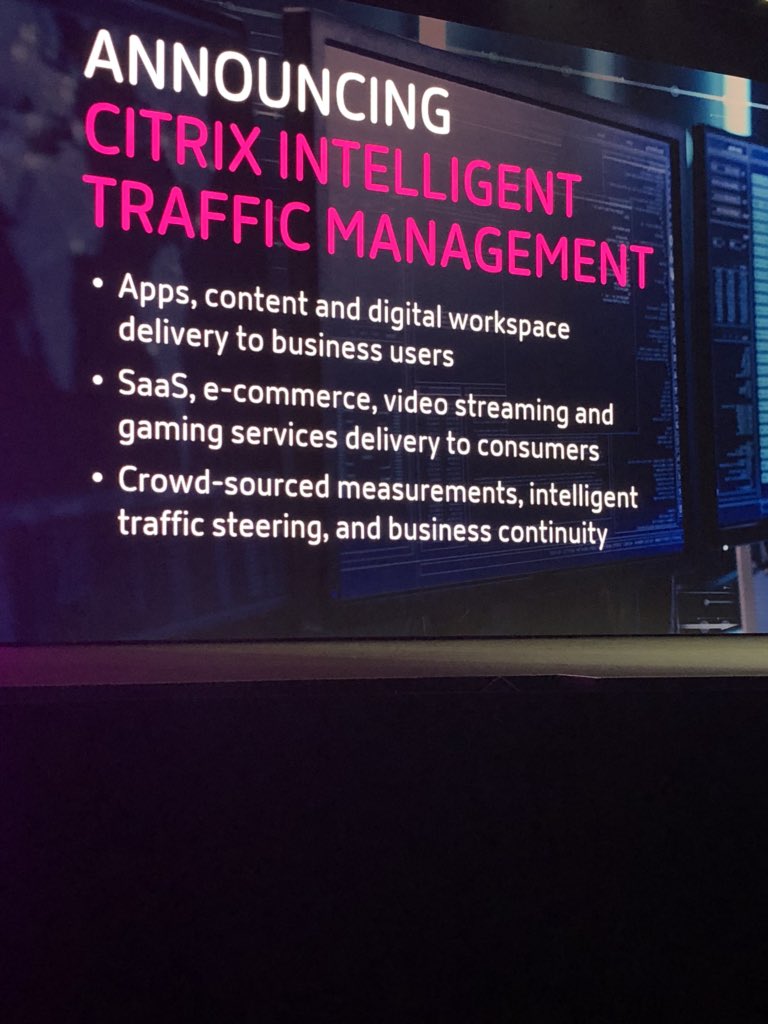 _POPPELGAARD's tweet photo. 3 x big annoncements for @citrix 🤘🏻#CitrixSynergy #AppControl #SD-WAN #IntelligentTrafficManagement https://t.co/v1aX6I8kNr