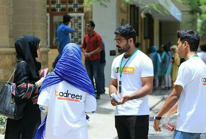 TADREES_'s tweet photo. #FundraisingCampaign_Day3

8-05-2018

Amount Collected: 27500
Team Tadrees visited DOW University to conduct the fundraising. 

Thank you Maheen Akhtar, our dedicated volunteer, for welcoming us at DOW. 

#growingTadrees #SupportOurCause https://t.co/7RvFHkxcTU