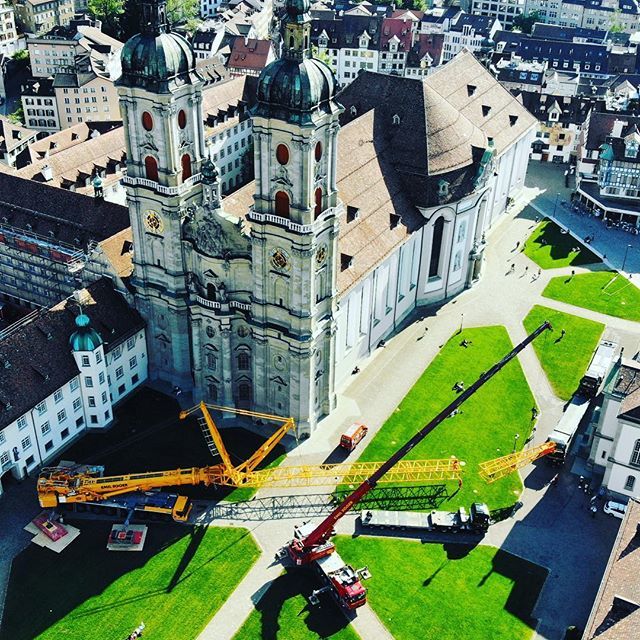 loftmyndCH's tweet photo. ready for tomorrow...
#ete #emilegger #eggertransport #kloster #stiftsbezirk @bistumsg @stadtsg @tagblatt_ch @fladekloster
#dji #drones #drone #dronestagram #djimavic #djimavicpro #switzerland #iloveswitzerland #luftbild #loftmynd #dronepicoftheday #djidโฆ https://t.co/gQ4crcOGIL https://t.co/Efdh2LxPpS