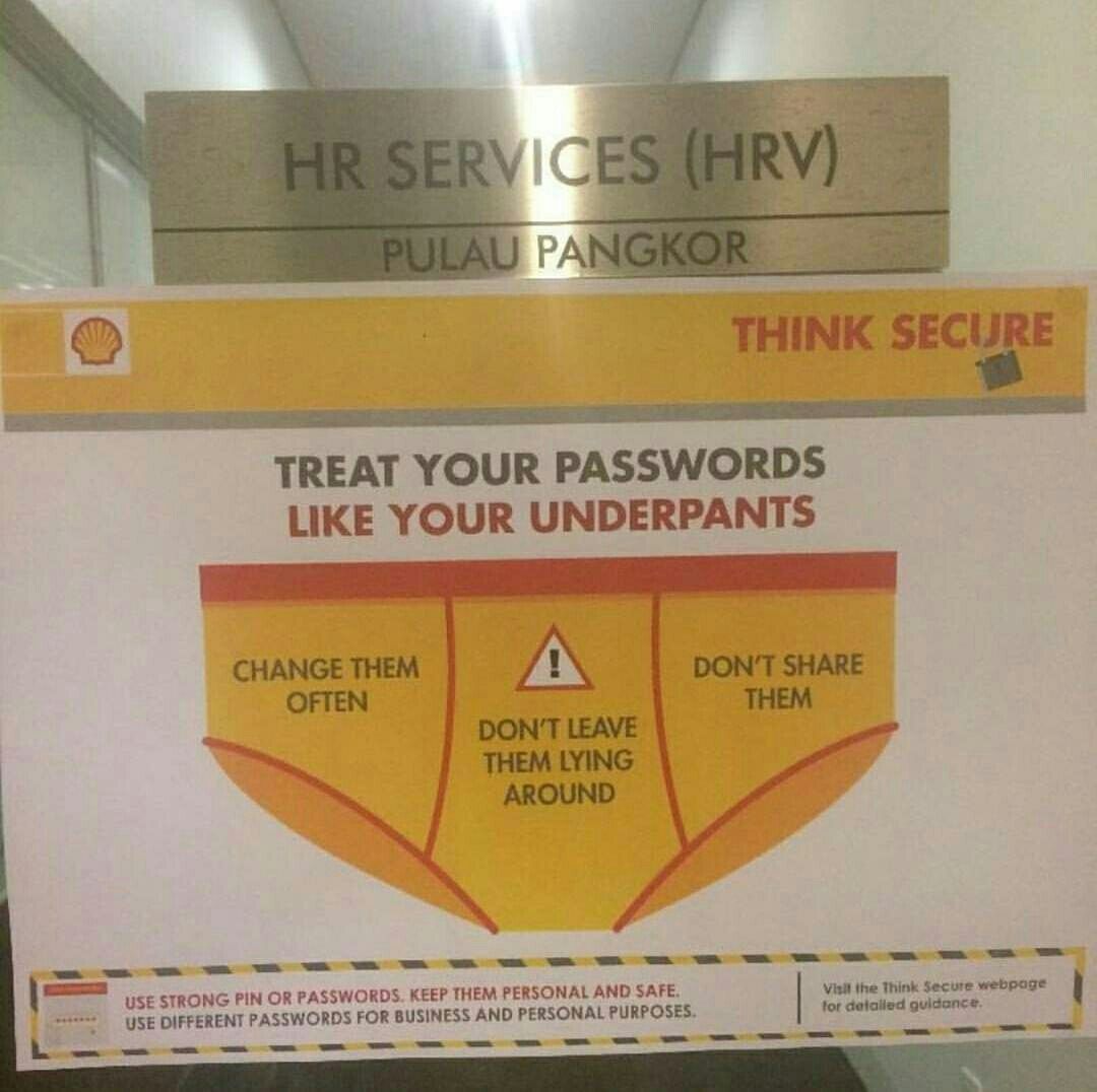 Best cyber security poster..😃

#Linux #Security #computers #passwords