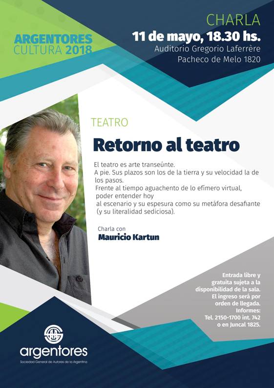KARTUN EN ARGENTORES - Charla abierta y gratuita