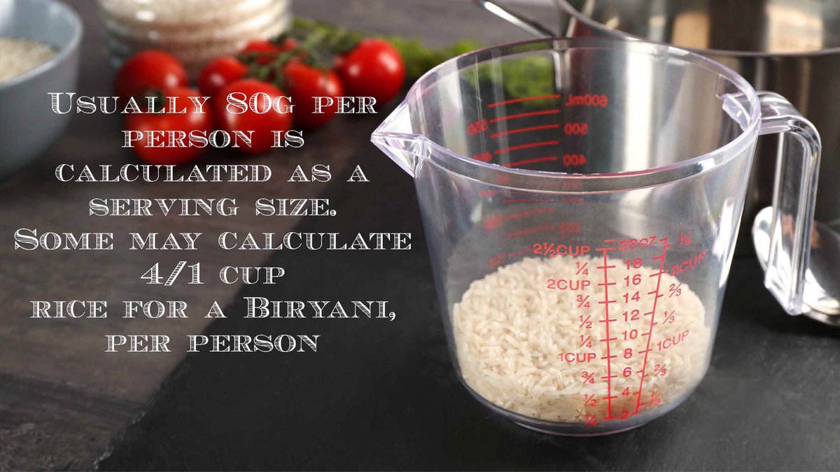 How much rice per person